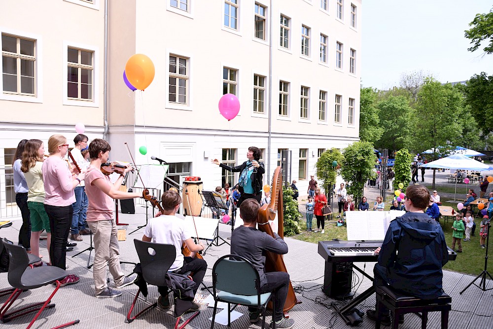 Die Musikaoten beim Tag der offenen Tür 2019, Foto: Patrick Böhnhardt